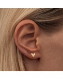 LULU COPENHAGEN - Earring Pixel Love 1 pcs gold plated