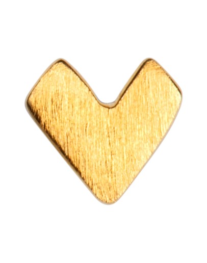 LULU COPENHAGEN - Earring Pixel Love 1 pcs gold plated