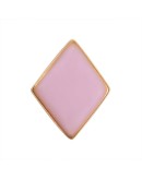 LULU COPENHAGEN - Earring Confetti 1 pcs gold plated - Light pink