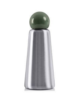 LUND - Skittle Bottle - Stainles steel & Khaki - 500ml