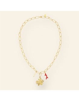 MABLE - Ketting Charlie - Coral