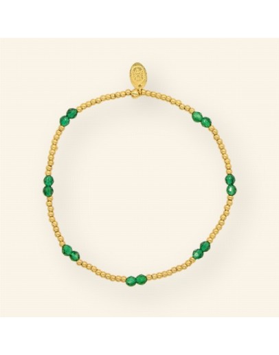 MABLE - Armband Emerald Party 