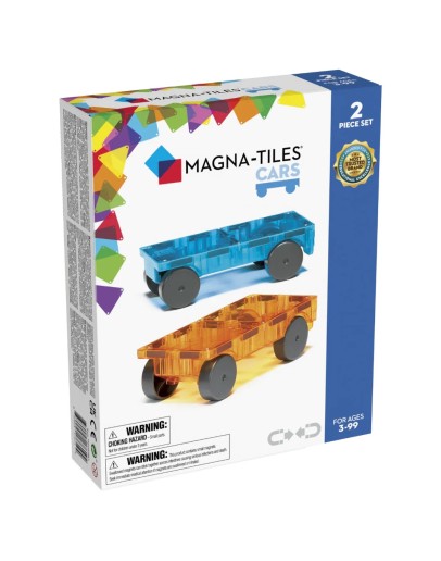 MAGNA TILES - Cars uitbreidingsset - 2 stuks (NIEUWE KLEUR)