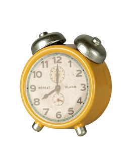 MAILEG - Alarm clock, Mouse - Yellow