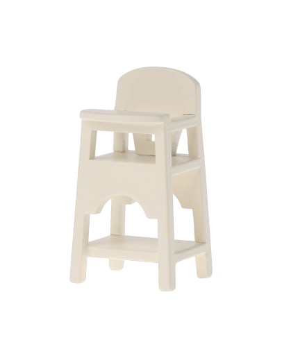 MAILEG - High chair, Mouse - Off white