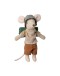 MAILEG - Hiker mouse, Big brother - Thin stripes