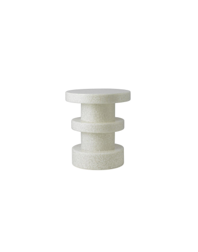 NORMANN COPENHAGEN - Bit Stool Stack White / White