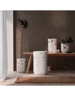 RÄDER -  Vase golden Dot