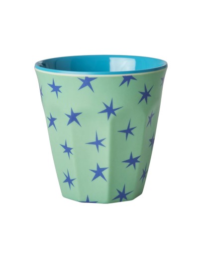 RICE - Medium Melamine Beker - Stars print