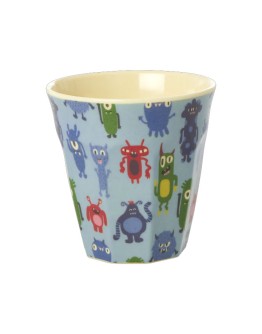 RICE - Medium Melamine Beker - Monster Print