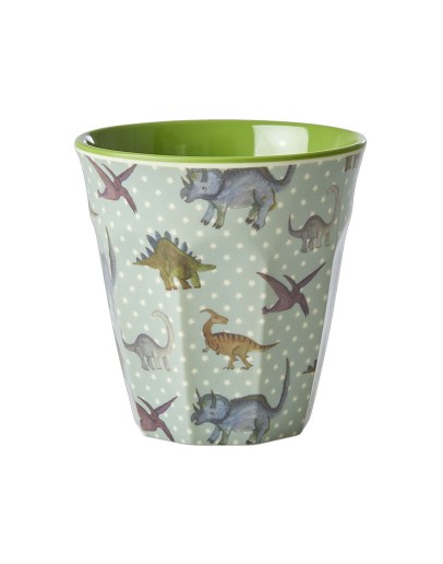 RICE - Medium Melamine Beker - New Dino print