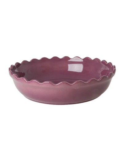 RICE - Ovenschaal Rond Large - Deep purple