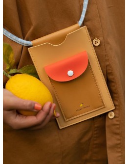 STICKY LEMON - Phone pouch | farmhouse