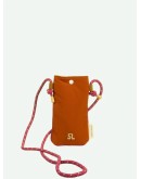 STICKY LEMON - Phone pouch | better together | special edition | horse brown