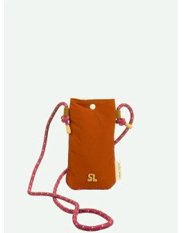 STICKY LEMON - Phone pouch | better together | special edition | horse brown