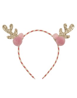 ROCKAHULA KIDS - Headband Stripy Pom Pom Reindeer