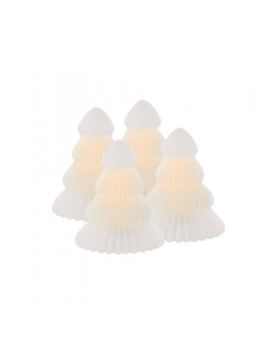 SIRIUS - Claire Tree Wax mini 7 cm - Set van 4 stuks