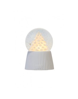 SIRIUS - Snow Globe Cilja - white Ceramic