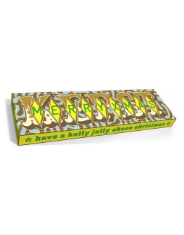 SNOR - Reep Melkchocolade Kerstcircus 'Merry Christmas' - 200 gr