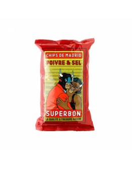 SUPERBON - Chips Salt & Pepper - 135 gram