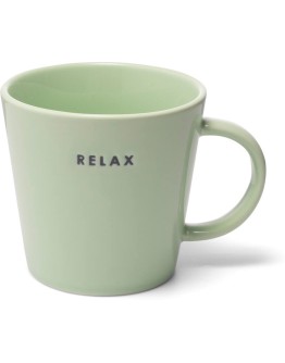 VONDELS - Theekop RELAX - Light green 350 ml