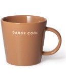 VONDELS - Theekop DADDY COOL - Terracotta 350 ml