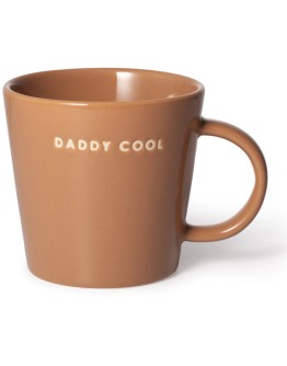 VONDELS - Theekop DADDY COOL - Terracotta 350 ml