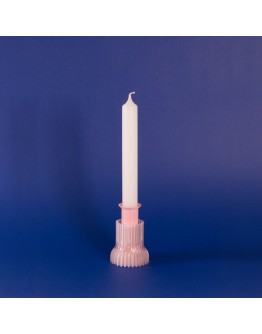 WARREN & LAETITIA - Double candleholder 2.21 - Lichtroze